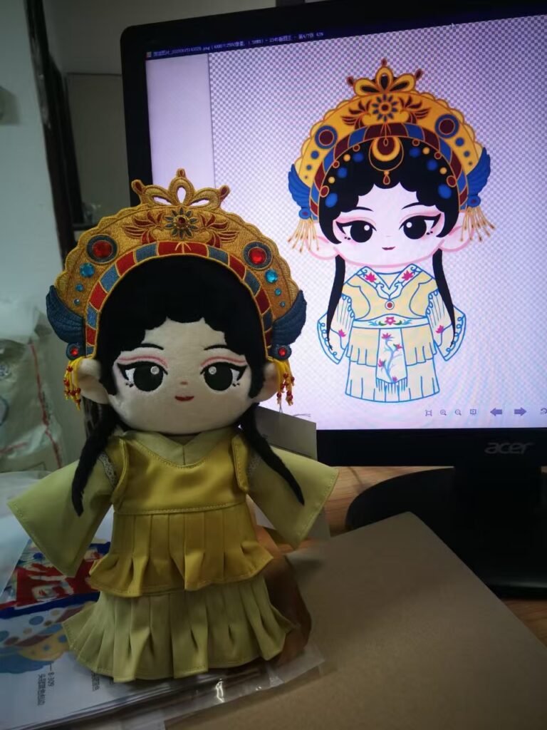 custom human character plush doll maker